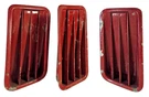 1967 Ford Mustang Quarter Panel Insert Side Scoop Vents Set Of 3 Oem. Fixed Price $50.00.
