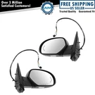 Trq Mirrors Power Heated Signal Puddle Pair Set For Chevy Gmc Pickup Suv. Fixed Price $181.69.