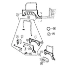 For Jeep Wrangler Jk 2018 Mopar 55395627AH Belt Rail Retainer. Fixed Price $45.69.