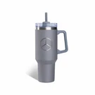 New Genuine Mercedes-benz Stainless Steel Cup Mug Alaskan 40OZ. Oe 146060200. Fixed Price $56.21.