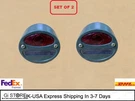 Set Of 2 Cat Eye Rear Tail Light Green 4" Jeep Willys Mb Ford Gpw Truck. Fixed Price $89.99.