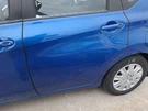 2014 Nissan Versa Passenger Rear Door Shell - Used, Blue, Manual, 71000MI. Fixed Price $284.95.