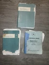 Classic Mercedes-benz Shop Service Manuals 190 230SL 250SL 200D 300 Sel. Fixed Price $98.00.
