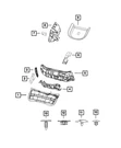 Genuine Mopar Dash Panel Silencer 68104189AD. Fixed Price $68.65.