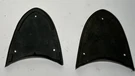 1955 1956 Ford Fairlane T-bird Pair Backup Light Delete Plate Rubber Gaskets. Fixed Price $19.98.