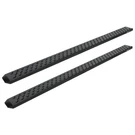 Raptor Series Running Boards Steps 6.5IN Wide Sawtooth Grip Black Aluminum.... Fixed Price $533.74.