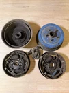 1967-70 Ford Mustang Cougar Front Drum Brakes Lugs Lh Rh 10"X2.5" Original Set. Fixed Price $71.99.