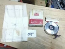 Beautiful Nos 62-4 Ford Fairlane Galaxie Falcon Outside Mirror C2AZ-17696-A. Fixed Price $115.67.