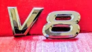 2007 Toyota Sequoia V8 Front Grill Emblem Badge Letters Adhesive Included. Fixed Price $22.88.