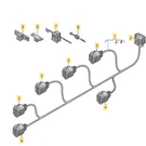 2012 2015 Audi A6 Front Bumper Parking Sensor Wiring Harness Used Oem 4G5971095A. Fixed Price $194.99.