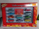 New Box! Jl Johnny Lightning Volkswagen Collection Of 10 Vw Bug Bus Ghia. Fixed Price $60.00.