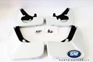2021-2023 Escalade Front & Rear Molded Splash Guard Pkg Crystal White Oem Gm. Fixed Price $359.78.