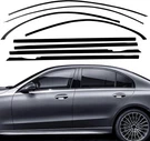 Windows Strip Sill Molding Trim For Mercedes-benz C-class 2015-2021 2016 Gloss. Fixed Price $129.99.