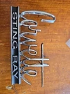 Oem Gm 1966-1967 Corvette Stingray Hood Trunk Emblems 3873776. Fixed Price $135.00.