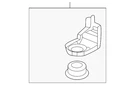Genuine Acura Inter-cooler Mount Bracket 19702-68A-A00. Fixed Price $21.89.
