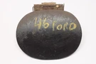 Original 1941-48 Ford Passenger Car Fuel Gas Tank Filler Door Cover Assembly. Fixed Price $34.95.