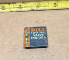 Vintage Tin - Dill Super Seal Valve Insides Antique Automotive Accessory Display. Fixed Price $20.00.