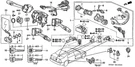 Genuine Honda Wire Assembly Combination Switch 35254-SV7-A03. Fixed Price $90.10.