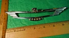 BL75 Ford Thunderbird Hood Nose Emblem Vintage 1956-7 #BAB88392 Insert Tbird. Fixed Price $19.99.