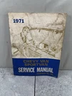 1971 Chevrolet Chevy & Sportvan Service Manual Series 10-30 ST-140-71. Fixed Price $14.99.