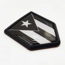 Overdecor Puerto Rico Flag Decal X 2.4 Inches, (black). Fixed Price $18.07.