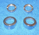 1964 1965 Mustang Fastback Convertible Gt Shelby Orig Wiper Arm Cowl Trim Bezels. Fixed Price $99.00.
