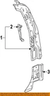 Gm Oem 14-19 Sierra 1500 Cab Lock Pillar-lower Panel 23226123. Fixed Price $87.24.