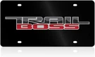 Eurosport Daytona Chevrolet Trail Boss Lazer-tag Acrylic License Plate. Fixed Price $36.95.