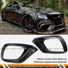 For 16-2020 Benz W213 E63S Amg Real Carbon Fiber Front Bumper Air Duct Trim. Fixed Price $182.99.
