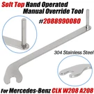 For Mercedes W208 Soft Top Hand Operated Manual Override Tool #A2088990080. Fixed Price $20.99.