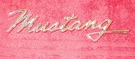 1968 Mustang Convertible Coupe Fastback Sprint Orig Fender Side Script Emblem. Fixed Price $44.00.