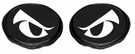 Empi 16-9146 Light Covers 5 Inch Round Black Vinyl With Eyes, Pair. Fixed Price $31.95.