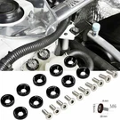 Black Aluminum Fender Engine Washer Bolt Dress Up Kit For Toyota Nissan Subaru. Fixed Price $10.99.