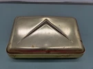 Vintage 50-60'S Magnetic Aluminum Ashtray Gold Tone JA-38 For Steel Dash Cars. Fixed Price $20.00.