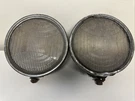Vintage Automobile Headlight Pair Antique Motorcycle Headlamp Adj.. Fixed Price $294.95.