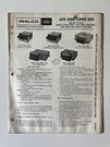 Philco Ford 1969 Auto Radio Models C9AA-19A243 C9AA-18806 C90A-18806 C9SA-18806. Fixed Price $10.88.