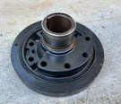 62-63 Ford 260 Crankshaft Harmonic Balancer Damper Falcon Fairlane Sleeved. Fixed Price $69.95.