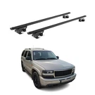 Fits Chevrolet Tahoe 2001-2014 Roof Rack Cross Bars Black Luggage Carrier Pcs. Fixed Price $109.99.