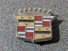 Vintage Metal Cadillac Coat Of Arms Emblem Badge Logo Ornament Decal Rare. Fixed Price $25.95.