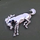 Vintage 1984-1989 Ford Bronco Bucking Horse Chrome Fender Emblem E37B-16C144-AA. Fixed Price $34.99.