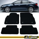 Fits 08-16 Chevy Cruze Black Nylon Floor Mats Front & Rear Carpet Liner 4PCS. Fixed Price $42.99.