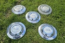 Set Of 1955-1957 Pontiac Dog Dish 1956 Chieftain Star 4. Fixed Price $159.00.