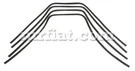 Mercedes 300 Sl Gullwing External Door Glass Gasket Set. Fixed Price $184.00.
