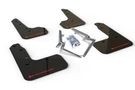 Rally Armor Mud Flap Kit MF51-UR-BLK/RD. Fixed Price $175.15.