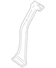 Genuine Ford Lincoln Mercury 2001-2011 Town Car Body B-pillar 4W1Z-5424300-AA. Fixed Price $172.79.