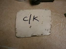 Studebaker 1953-64 C/k Hawk Coupe Hardtop Gas Door 303078. Fixed Price $14.99.