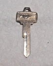 Vintage Original 64-1/2-66 Mustang Crest Key Products Of Ford Motor Uncut Blank. Fixed Price $45.00.