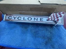 1965 Mercury Comet Cyclone Decklid Badge. Fixed Price $500.00.