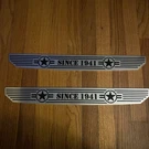 DV8 Offroad D-JL-180014-STR4 Rear Sill Plates With "since 1942" Logo. Fixed Price $30.00.