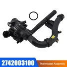 Thermostat Assembly For Mercedes Benz W205 W212 M274 C300 E300 2742003100. Fixed Price $144.68.